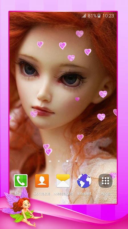 Cute Pink Doll Wallpaper For Phone