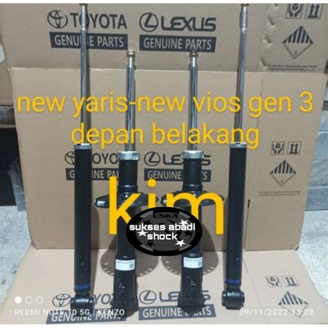 Jual Shockbreaker Shock Absorber Toyota New Yaris Vios Gen 3 Depan