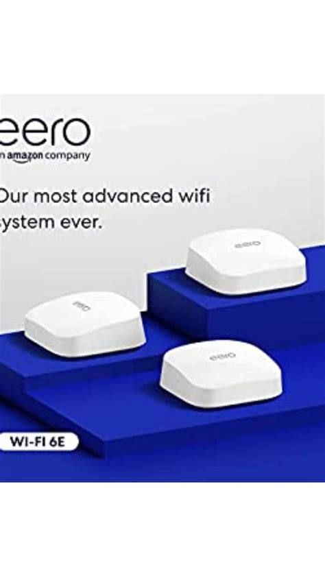 Introducing Amazon Eero Pro E Tri Band Mesh Wi Fi E System