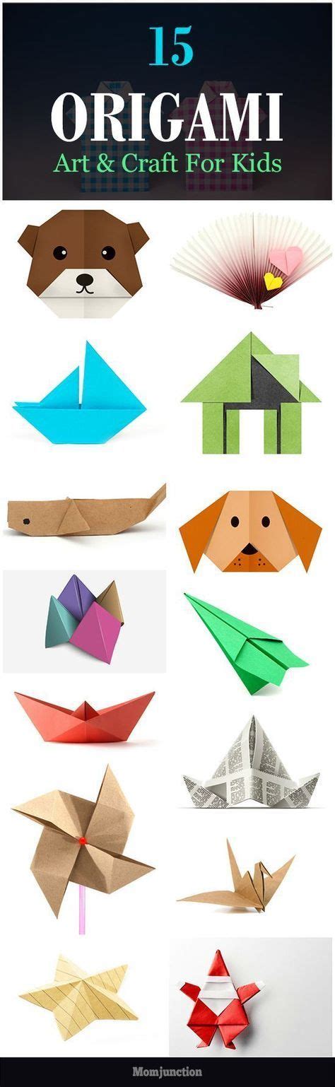 16 Easy Yet Beautiful Origami Paper Crafts For Kids Origami Crafts