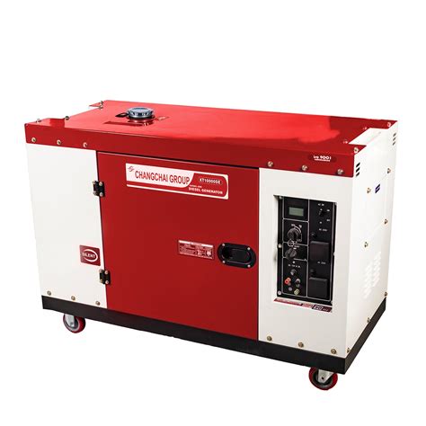 7kw 7kva Three Phase Air Cooled Silent Electric Diesel Generators