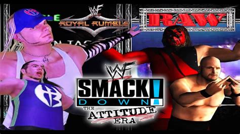 Royal Rumble Match Wwf The Attitude Era Hctp Mod Wip Youtube