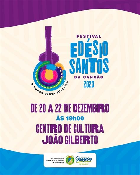 Portal Zap Edi O Do Festival Ed Sio Santos Da Can O Come A Hoje