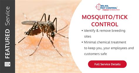 Mosquito And Tick Control Services Terminix Wil Kil Pest Control