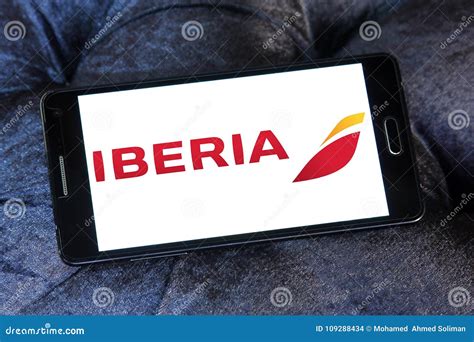 Iberia Airlines Logo Redaktionelles Stockbild Bild Von Spanien 109288434