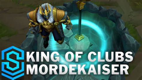 King Of Clubs Mordekaiser Skin Spotlight Pre Release League Of