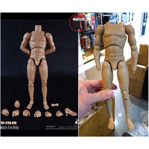 神經玩具現貨 COOMODEL BD007 1 6比例 標準肌肉臂男素體 脖子可拆 HOT TOYS 蝦皮購物