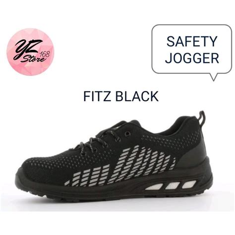 Jual Sepatu Safety JOGGER Type FITZ BLACK S1P SRC Shopee Indonesia