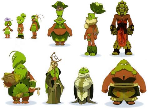 dofus wakfu Поиск в Google Anime character design Concept art