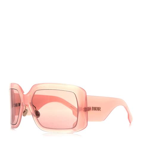 Christian Dior Acetate So Light 2 Sunglasses Pink 710593 Fashionphile