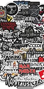 Amazon BulbaCraft 41 Pcs American Nu Metal Band Adult Stickers