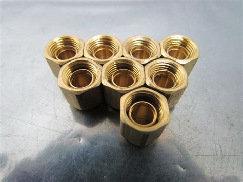 Parker Xbtmb Brass Compression Fitting Nut And Ferrule Mm Tube Pcs