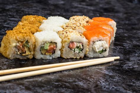 440 Spicy Surimi Rolls Stock Photos Pictures And Royalty Free Images