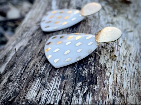 Gold Leopard Spots Patterned Studs Wicklow Marketplace