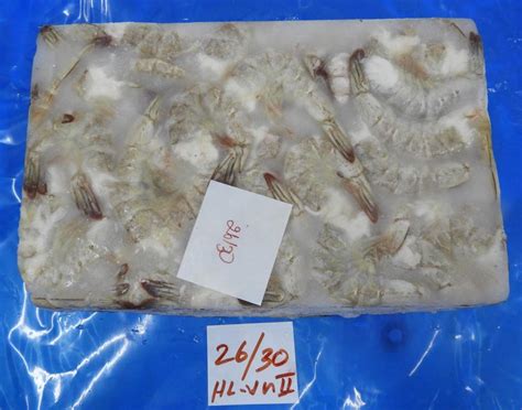 Headless Vannamei Shrimps Grade K V Marine Exports Chennai