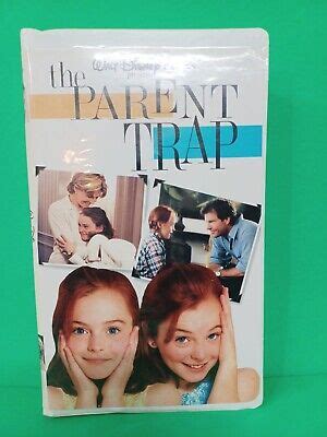 Walt Disneys The Parent Trap Vintage Vhs Tape Pre Owned Lindsay