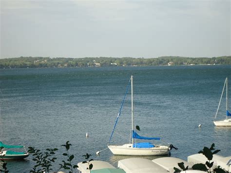 Lake Mendota Boat landing in Madison, Wisconsin image - Free stock ...