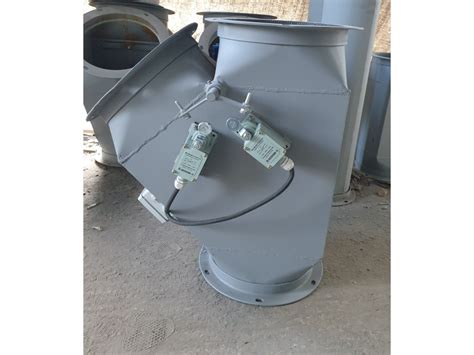 Клапан перекидной с электроприводом