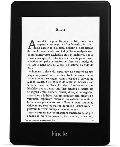 Kindle Paperwhite Wi Fi iluminação embutida tela de 6 sensível ao