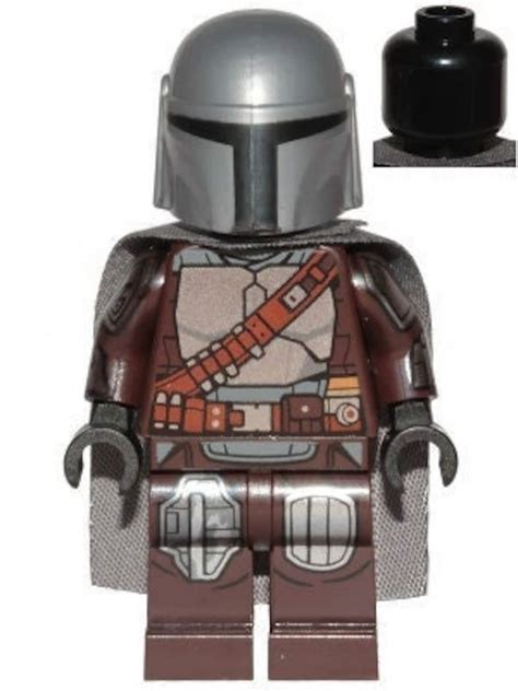 Lego Star Wars Minifigure The Mandalorian Din Djarin Mando Etsy