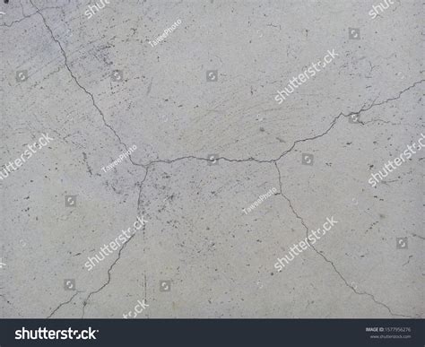 Crack On New Concrete Floor Texture Stock Photo 1577956276 | Shutterstock