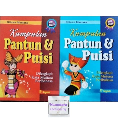 Jual Kumpulan Pantun And Puisi Dilengkapi Kata Mutiara Peribahasa