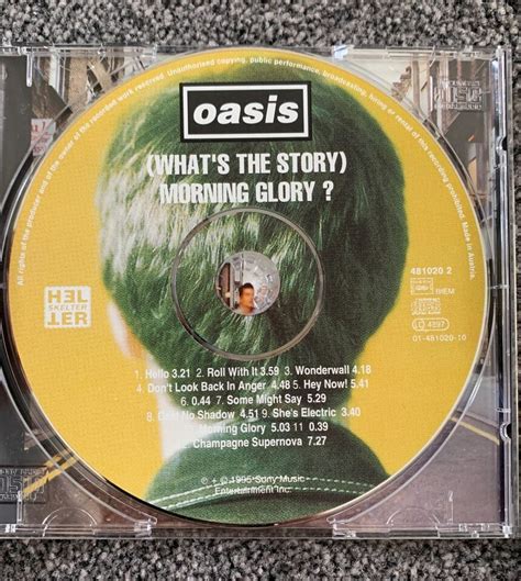 Oasis What S The Story Morning Glory Cd Album Pictures Art Booklet 5017556601891 Ebay