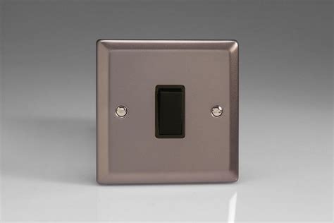 Varilight Classic Pewter Gang A Or Way Rocker Switch Switch