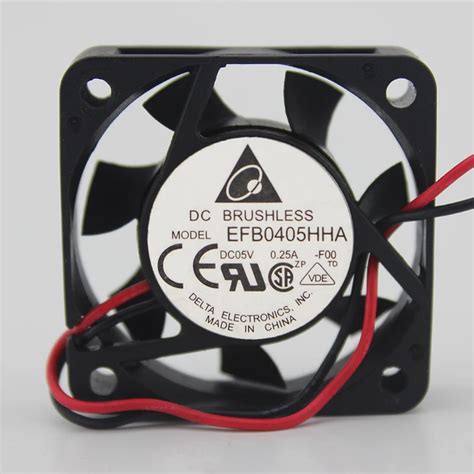 Original EFB0405HHA 4 Cm 4010 DC5V 0 25A Cooling Fan In Fans Cooling