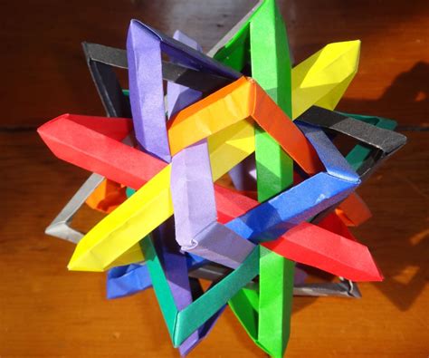 The Math And Art In Origami How To Make Geometric Wireframes 6