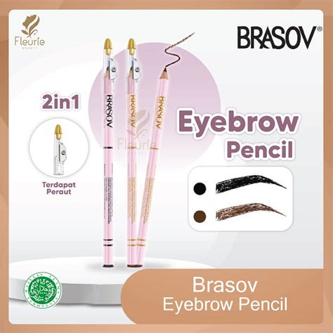 Jual Brasov Eyebrow Pencil In Brasov Pensil Alis Rautan Pigmented