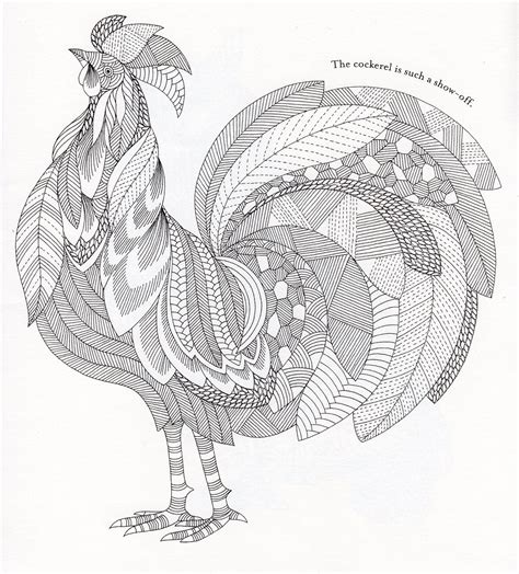 Free Adult Printable Chicken Coloring Pages Ovnoconwitt