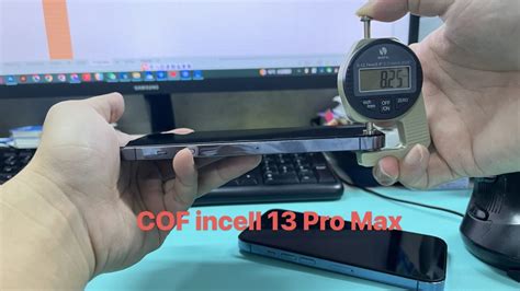 The Thickness Difference Between OLED And INCELL Of IPhone 13 Pro Max