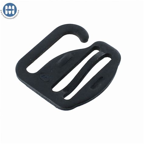 Plastic Buckles ITW Waterbury 19241 22 Waveloc G Hook Black 1