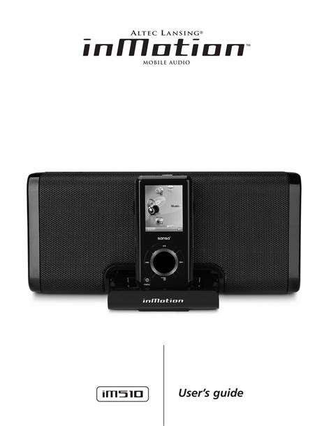 inMotion iM510 - Altec Lansing
