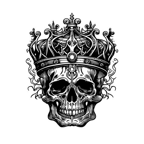 King Of Kings Skull Logo