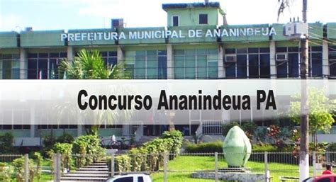 Prefeitura Municipal De Ananindeua Pa Dodf Concursos