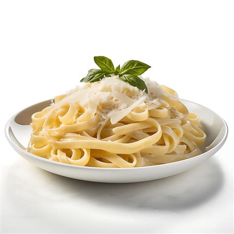 Aislado De Pasta Con Trufa Blanca Una Pasta Gourmet Con Th En Una