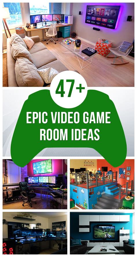 47 Epic Video Game Room Decoration Ideas For 2022 Artofit