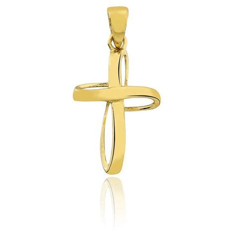 Pendentif Croix Florale Ajour E Or Jaune Vandona Ocarat