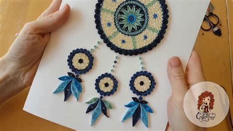 Quilled Dreamcatcher Complete Process A Creative Exercise For Any