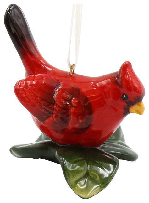 Red Cardinal Ornament Traditional Christmas Ornaments By Cosmos