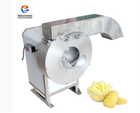 Automatic Steel Potato Chips Cutter French Fries Cutting Machine At