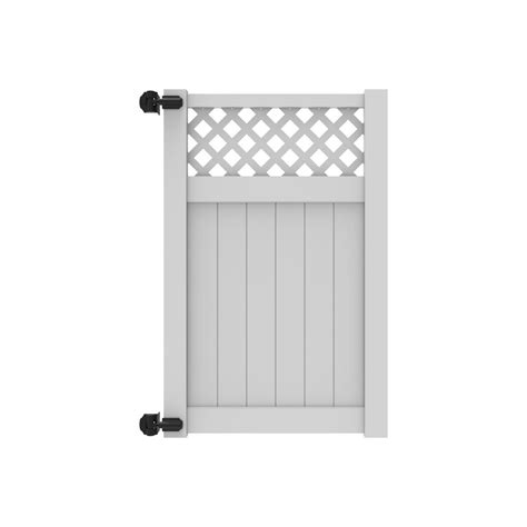 wide gate white fencing supplies tampa