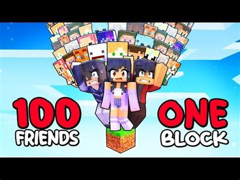 Friends On One Block In Minecraft Aphmau Youtube Aphmau