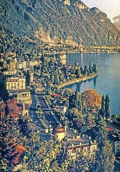 Lago Di Lugano Southern Switzerland 1958 Available As Framed Prints Photos Wall Art And