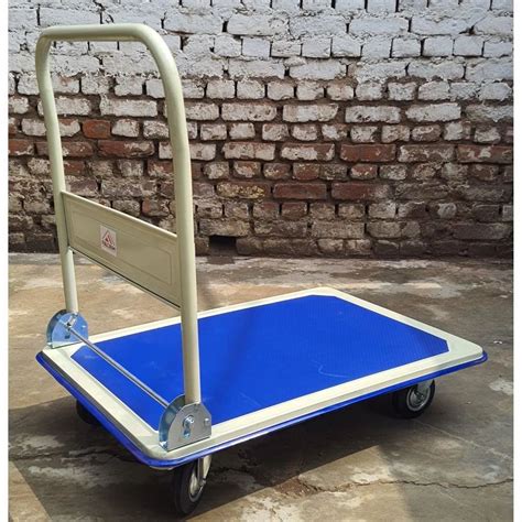 Manual Mild Steel Foldable Platform Trolley Rectangle At Best Price In