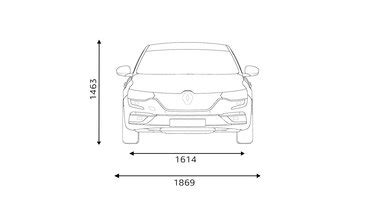 Abmessungen Des Talisman L Nge Breite Und Kofferraumvolumen Renault