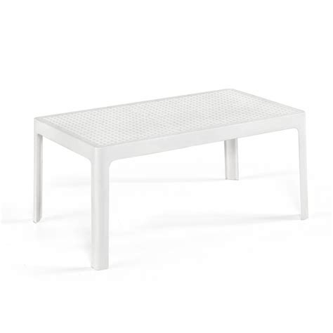 Mesa BILL Baja Polipropileno Blanco 90 X 50 Cms