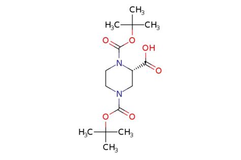 Emolecules S 14 Di Boc Piperazine 2 Carboxylic Acid 788799 69 9